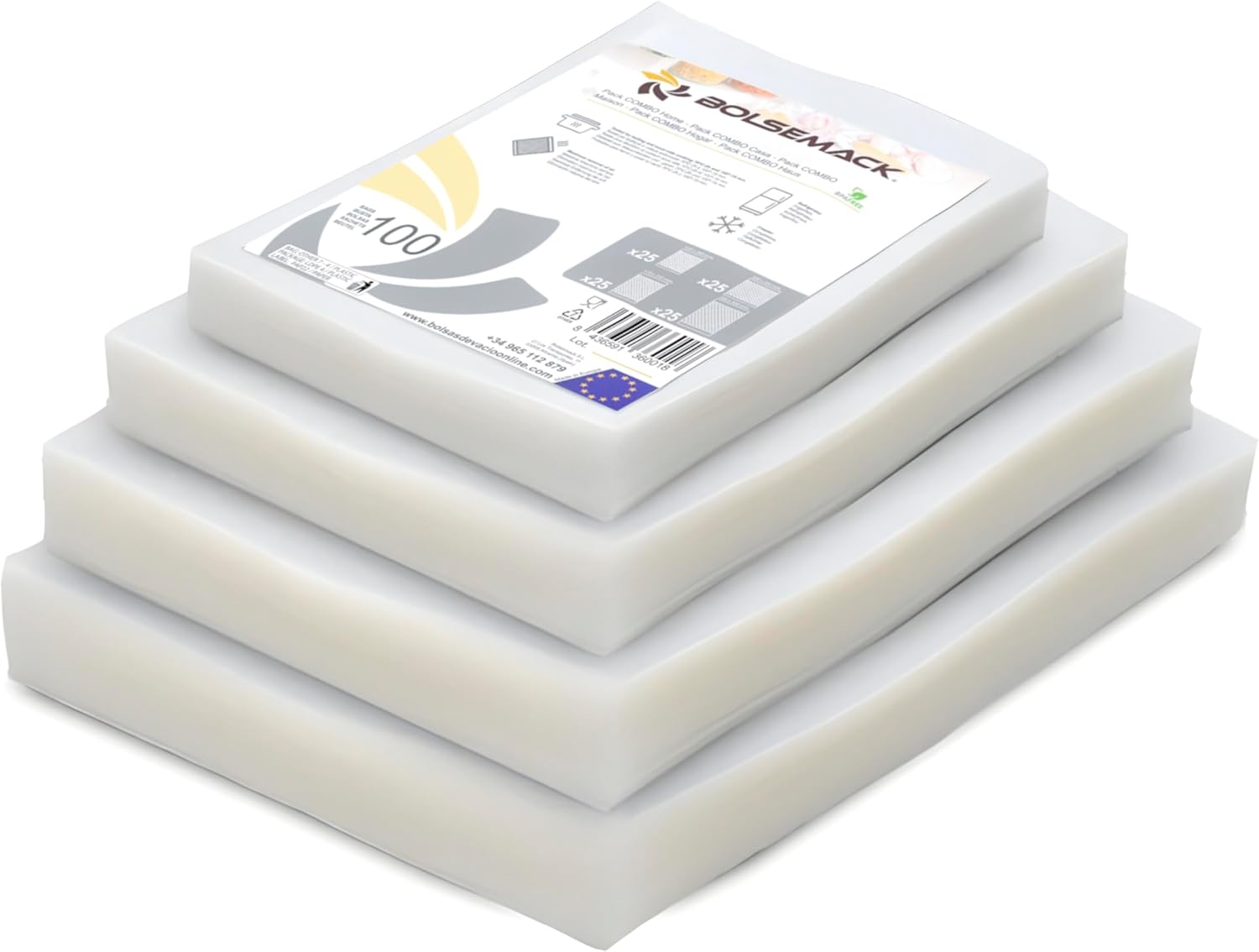 Bolsemack - Sacs sous vide Combo - 6