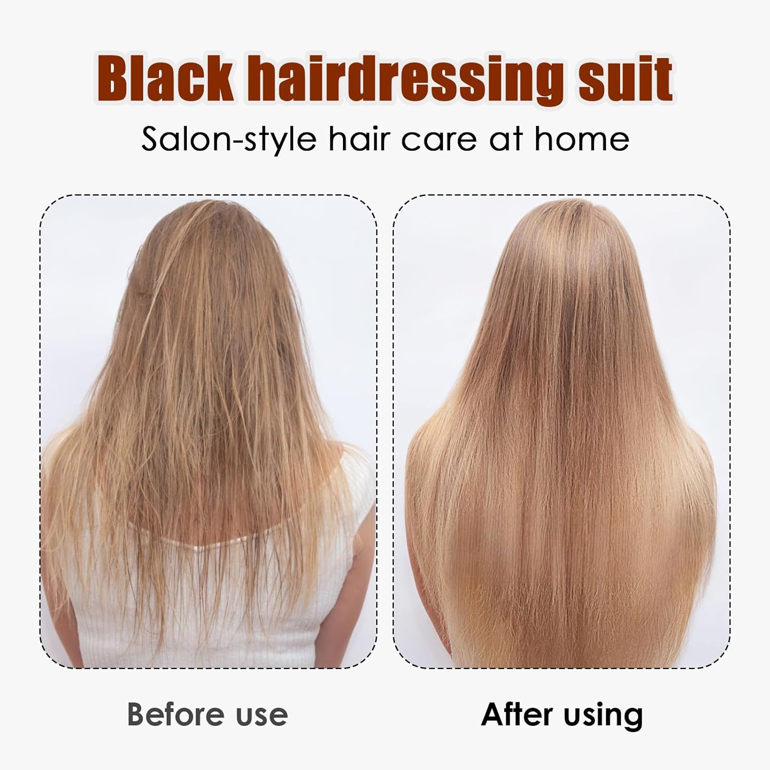 Ensemble de soins capillaires - kit complet - démêlage, massage, spray