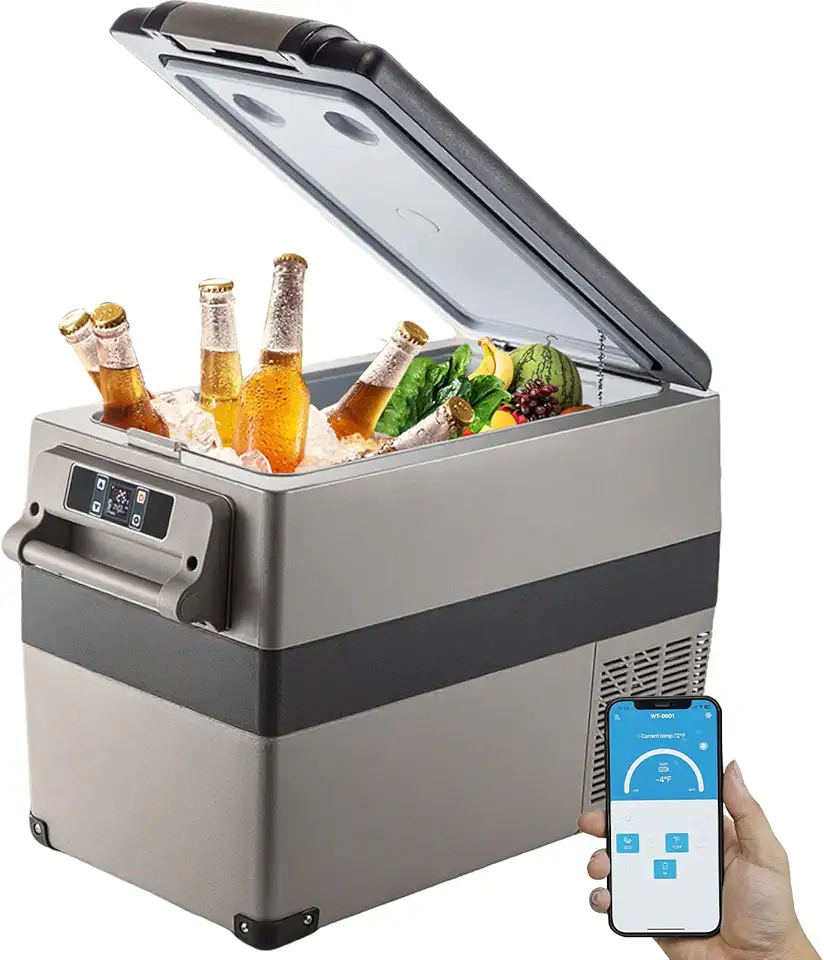 VEVOR - glacière électrique 45L - 60W - compresseur - 69,3x34,5x45,6cm