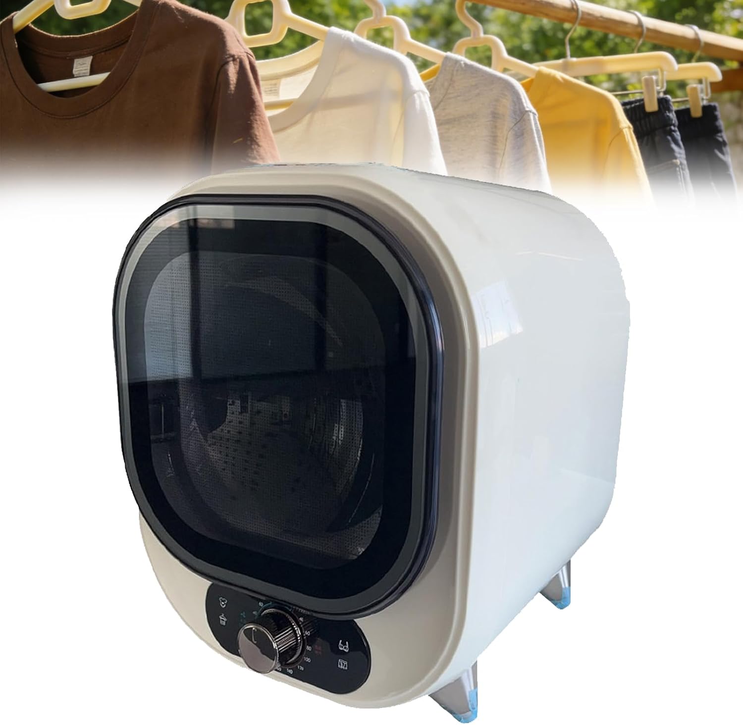 Mini sèche-linge - portable 0,8kg - 7 modes, fixation murale