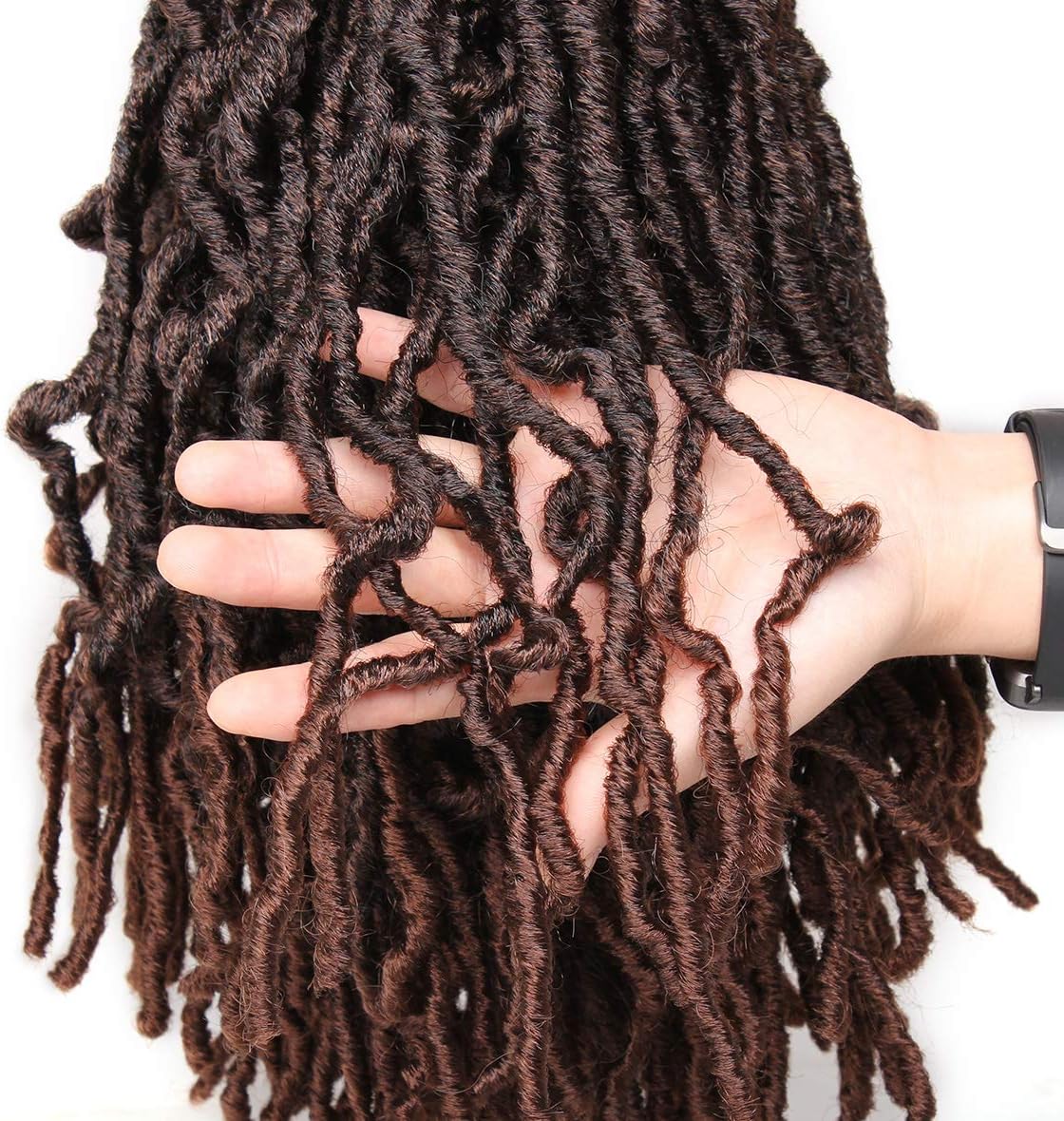 Xtrend - crochet nulle locs 6 packs 12” - ombré court, 12strands/pack 1B/30#