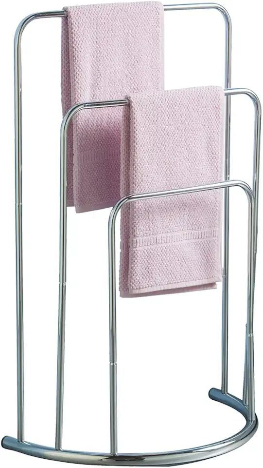 Bath Vida - porte-serviettes 3 niveaux - 24x50x80 cm - métal chromé