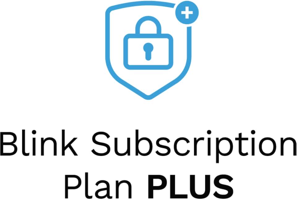 Blink - Plan Plus (abonnement mensuel auto-renouvelable)
