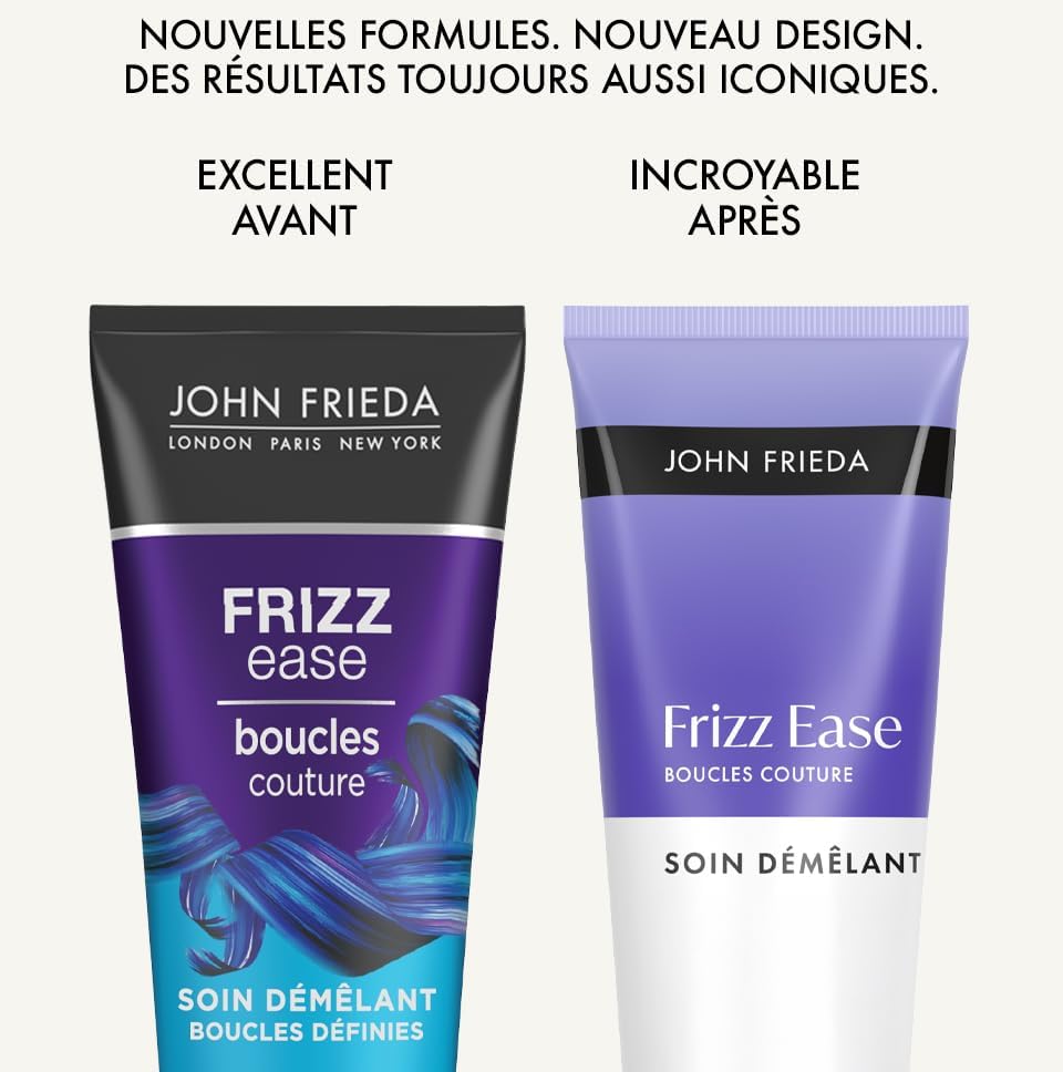 John Frieda - Frizz Ease Boucles Couture - 250ml - soin démêlant cheveux bouclés