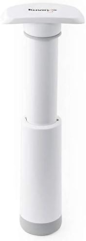 PIKA - Kit conservation sous vide 1L - carafe, pompe, couvercle S, blanc