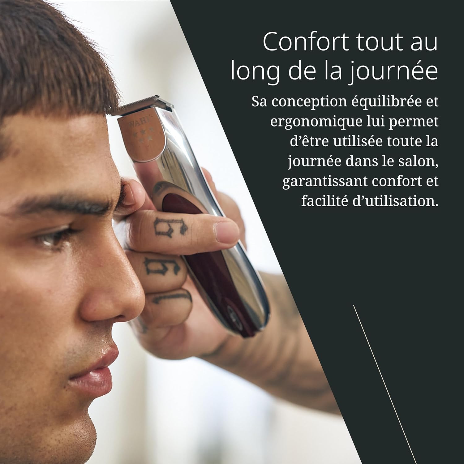 Wahl - A-LIGN - tondeuse visage/barbe, zones précises, compacte