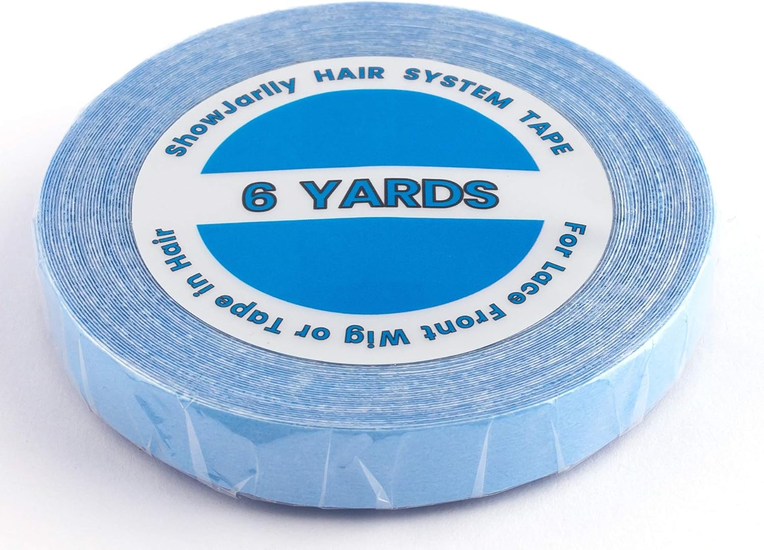 ShowJarlly - ruban Lace Front Support - 0.8cm x 6 yards - double face adhésif cheveux