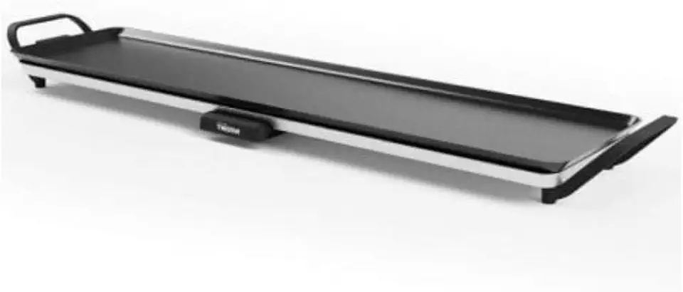 Tristar - Grill de table slim XL - 90x23cm - Thermostat réglable, antiadhésif, facile à nettoyer - BP-2669