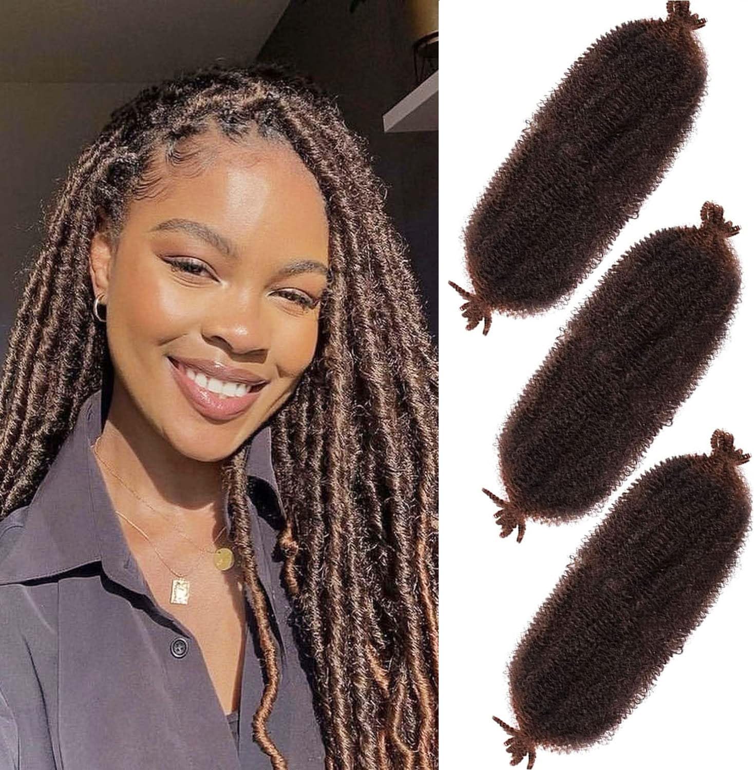 Xtrend - extensions Marley Twist - 30,5 cm - 8 mèches rouge cuivré T30#