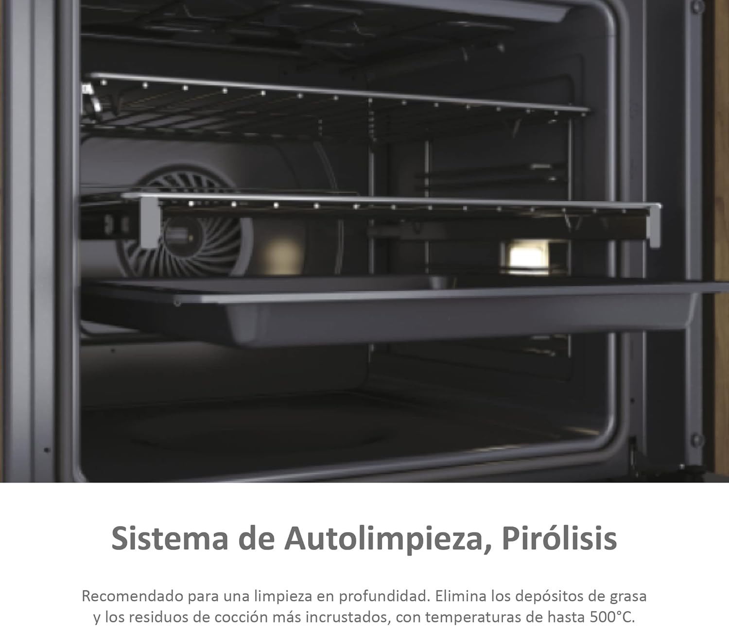 Haier - Four encastrable Série 4, 70L, pyrolyse, Wi-Fi, noir HWO60SM5S9BH