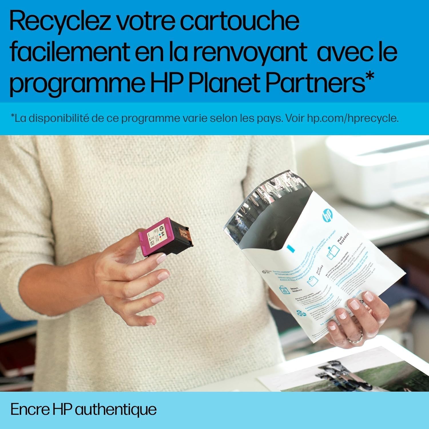 HP - Cartouche encre OfficeJet Pro 8010/8020 - noir XL - haute capacité - 3YL84AE