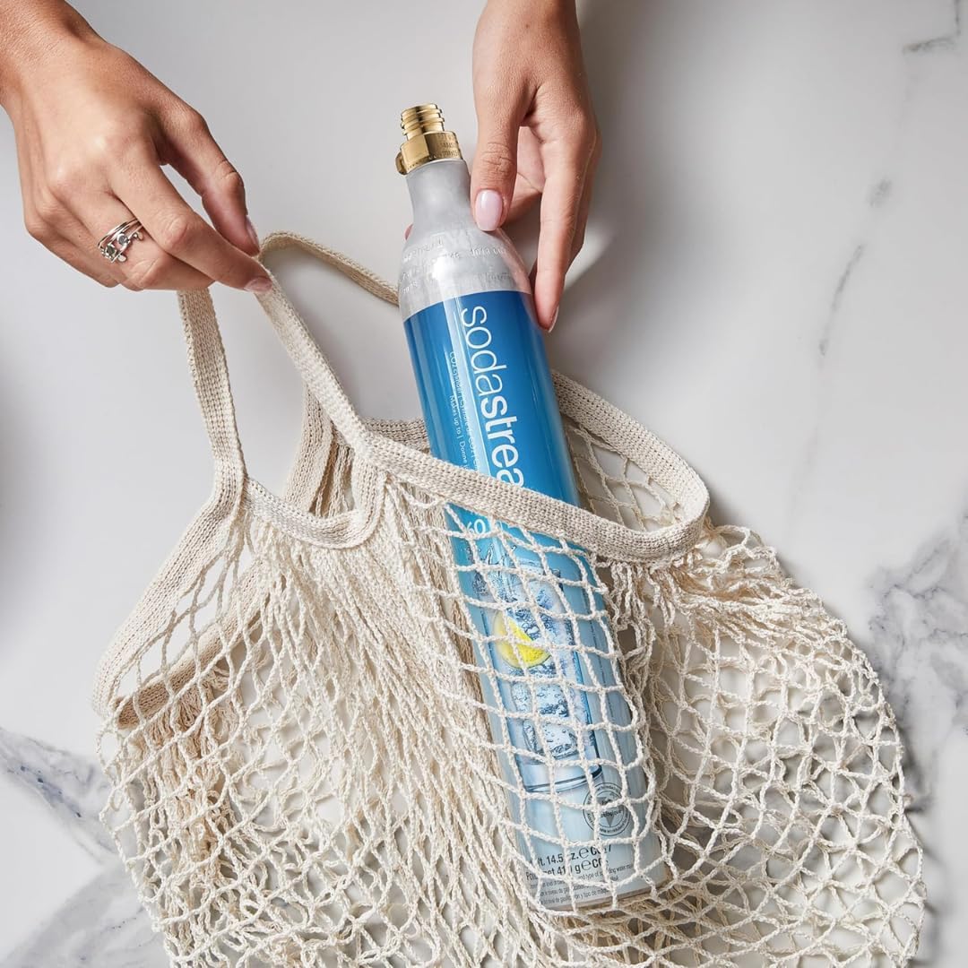 Sodastream - Recharge gaz 60L à visser - Compatible machines - Cartouche CO2