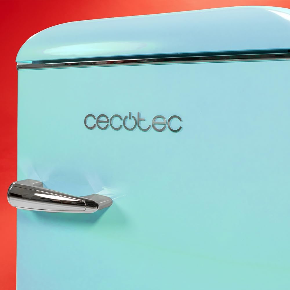 Cecotec - Bolero CoolMarket 2D Origin 86 - 89,3x48,7cm - 86L, No Frost, lumière, bleu - 2 portes