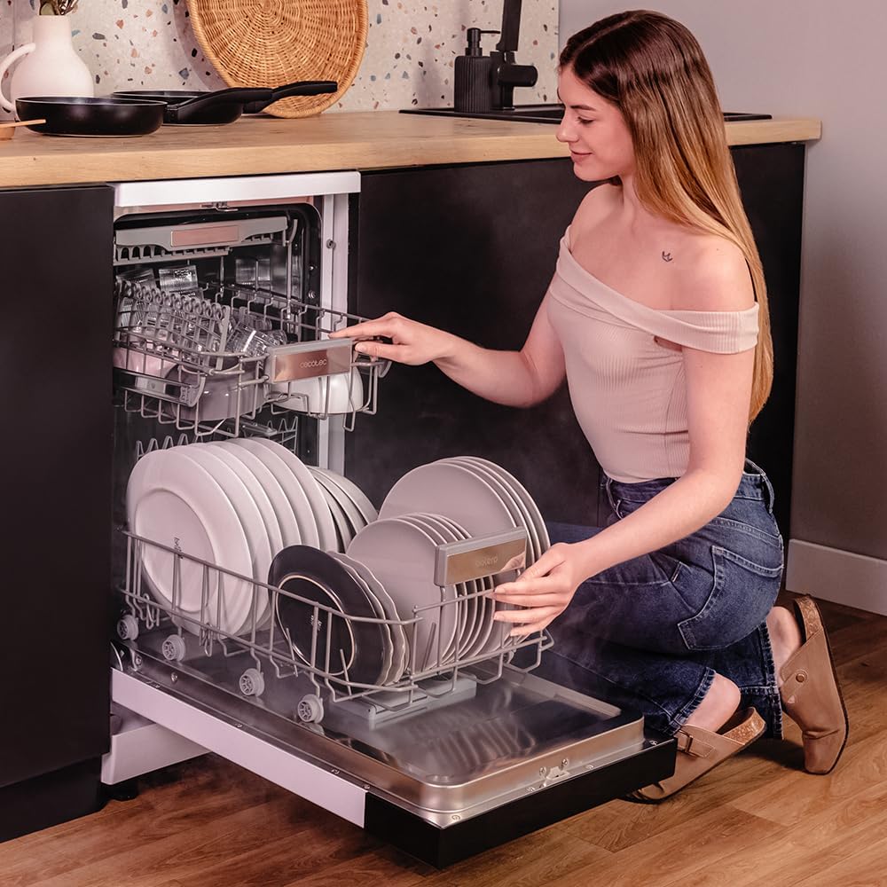 Cecotec - Bolero Aguazero 4201 - 45 cm - 11 couverts, 6 programmes, départ différé, AquaStop