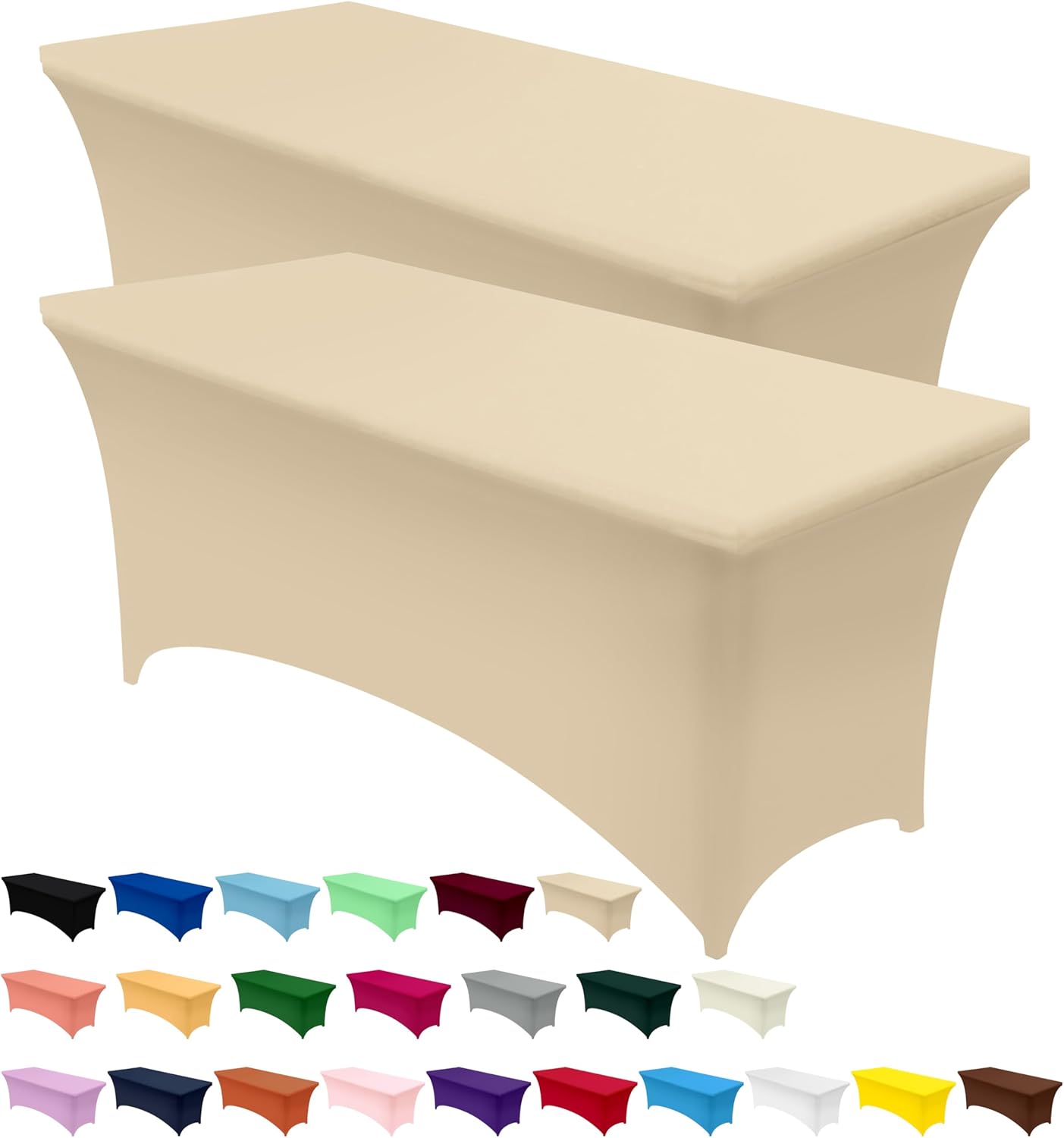 Utopia Kitchen - nappe extensible 122 cm - polyester spandex lavable