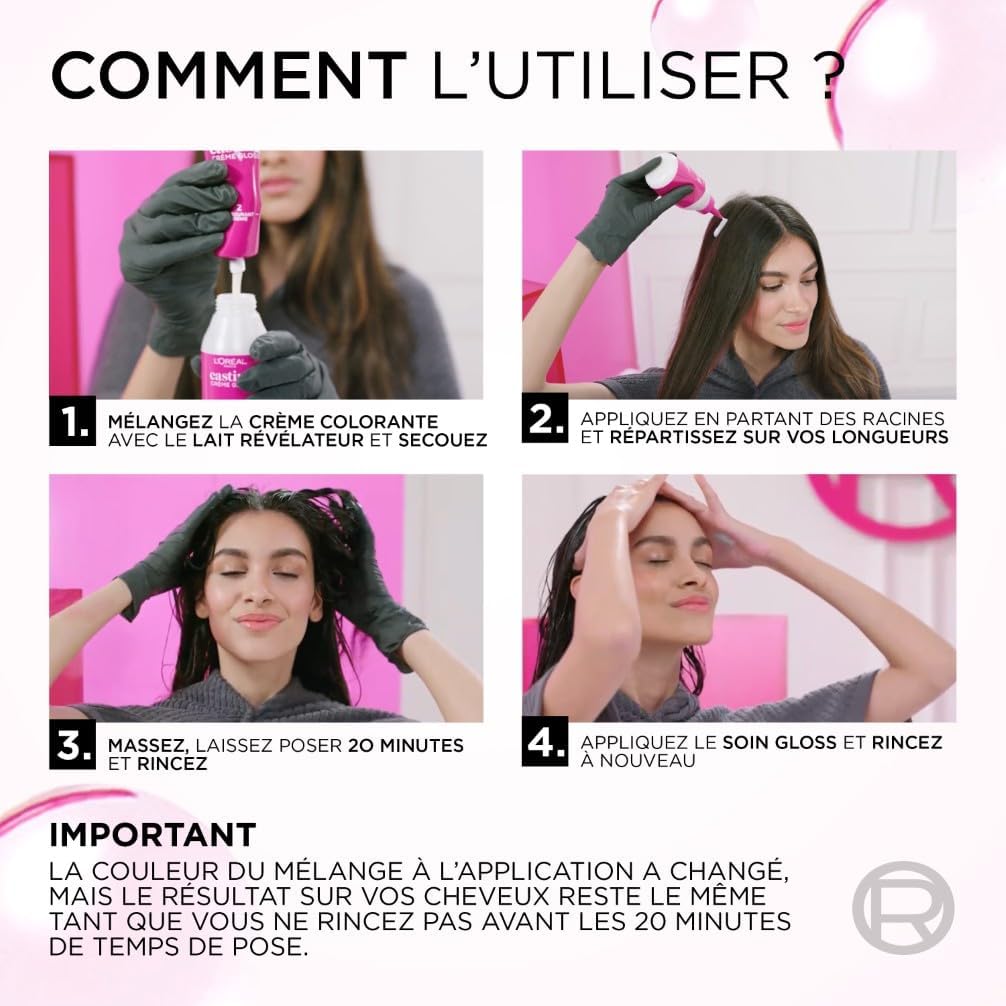 L'Oréal Paris - Casting Crème Gloss - soin sans ammoniaque, nuance Cerise Noire 3.60