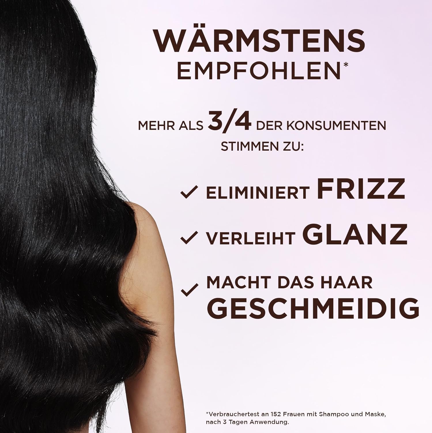 Garnier - Wahre Schätze Soin Lissant Eau de Riz - 250/200/340 ml - Brillance et souplesse cheveux mi-longs