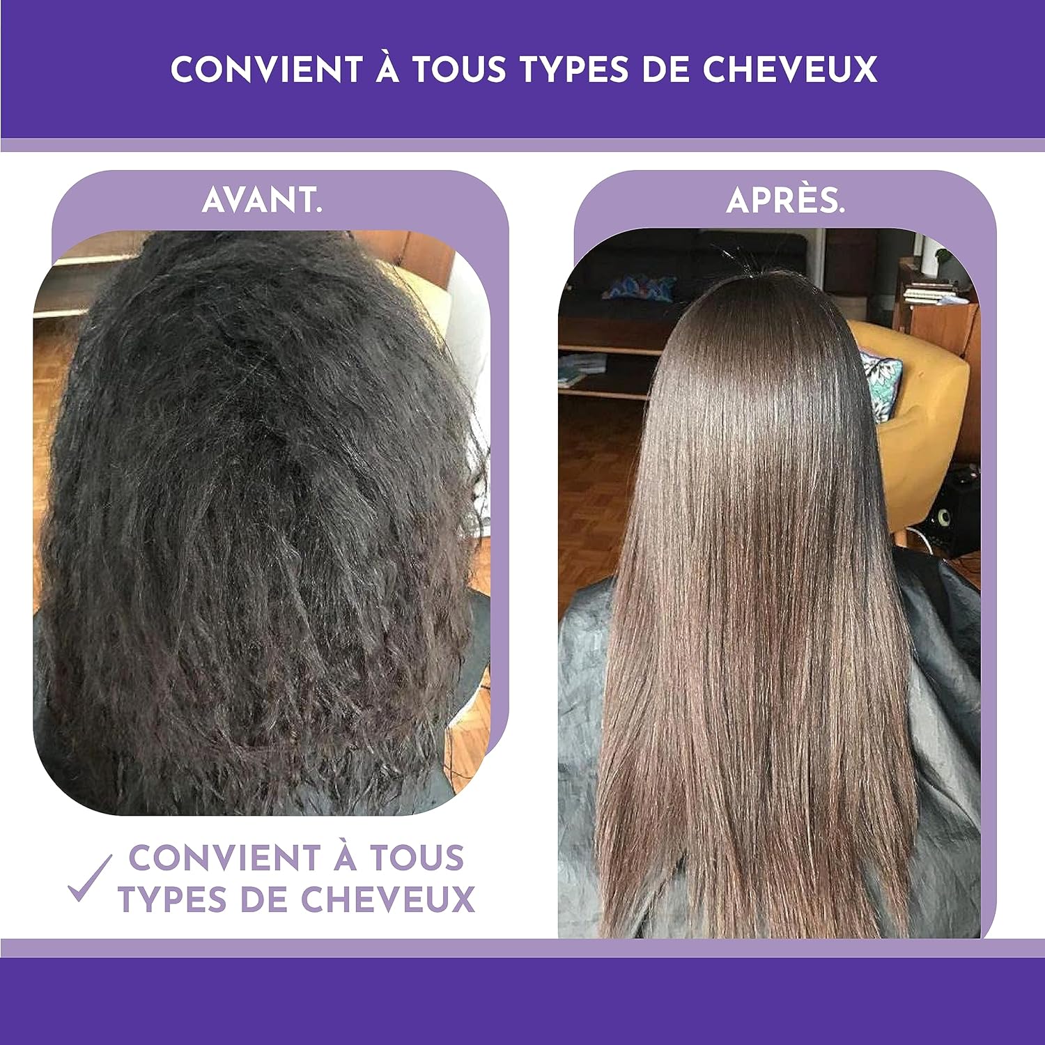 LISSARA - Classic Evolv Noir - plaques Black Titanium flottantes - 250°C, lissage brésilien