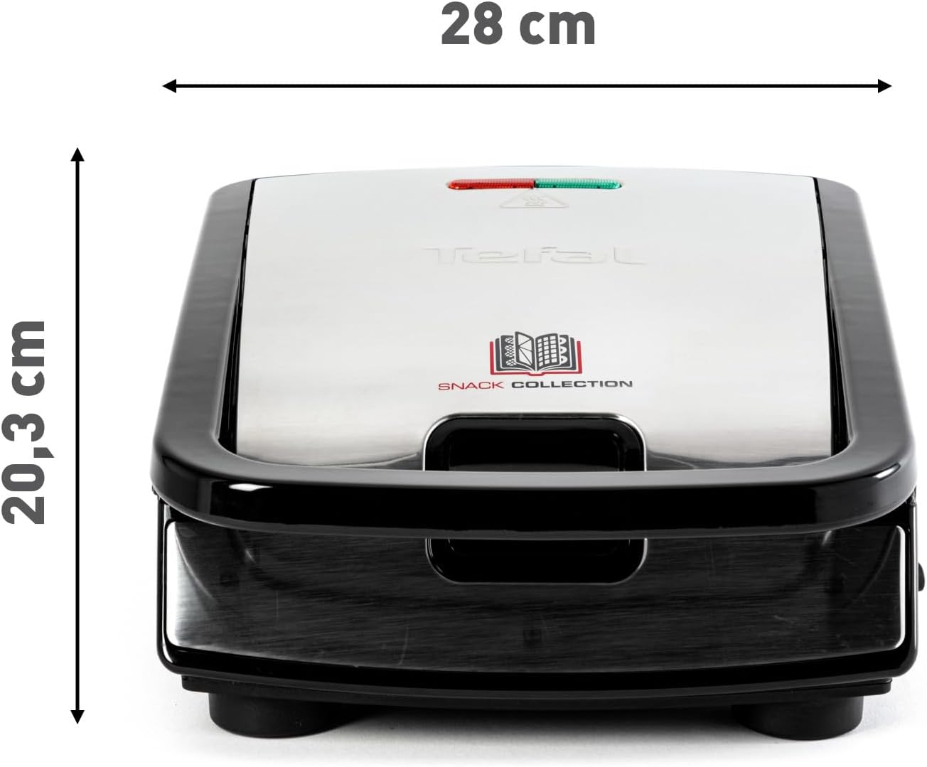 Tefal - Snack Collection - plaques amovibles, 4 coffrets, antiadhésif, facile à ranger - SW854D16