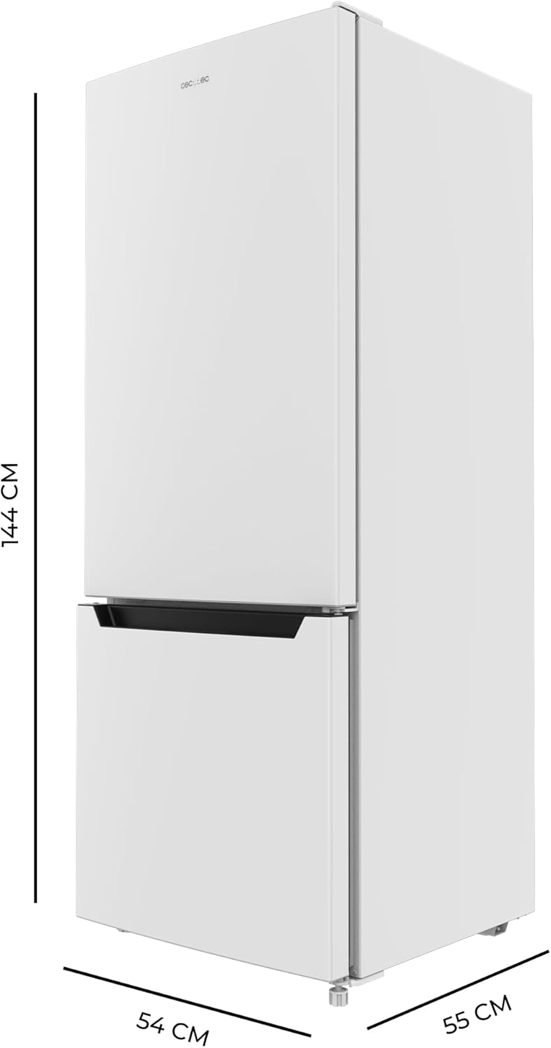 Cecotec - Bolero CoolMarket Combi - 169cm, 117L, Fast Cooling, classe E, 205 DF