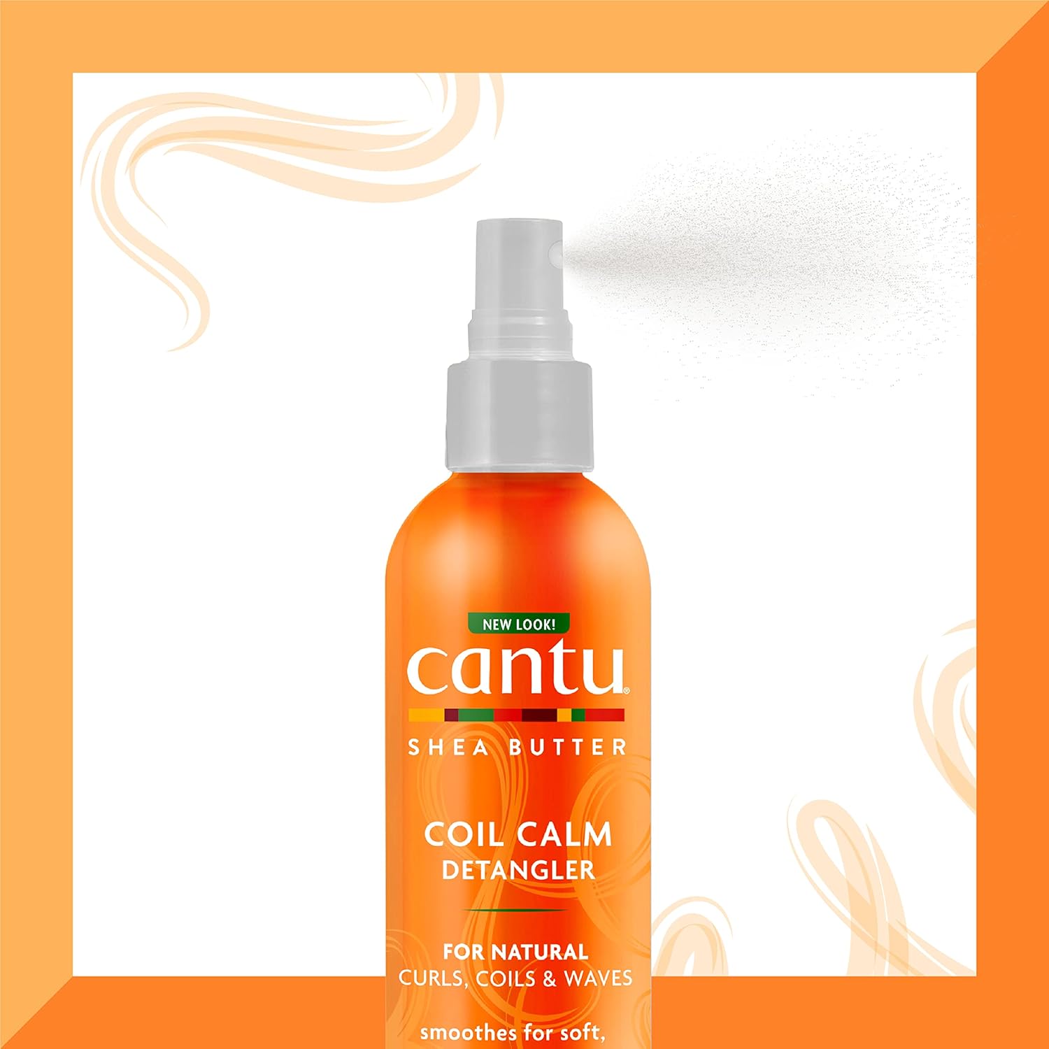 Cantu - Coil Calm Soin Démêlant, 237ml, beurre de karité, lot de 2