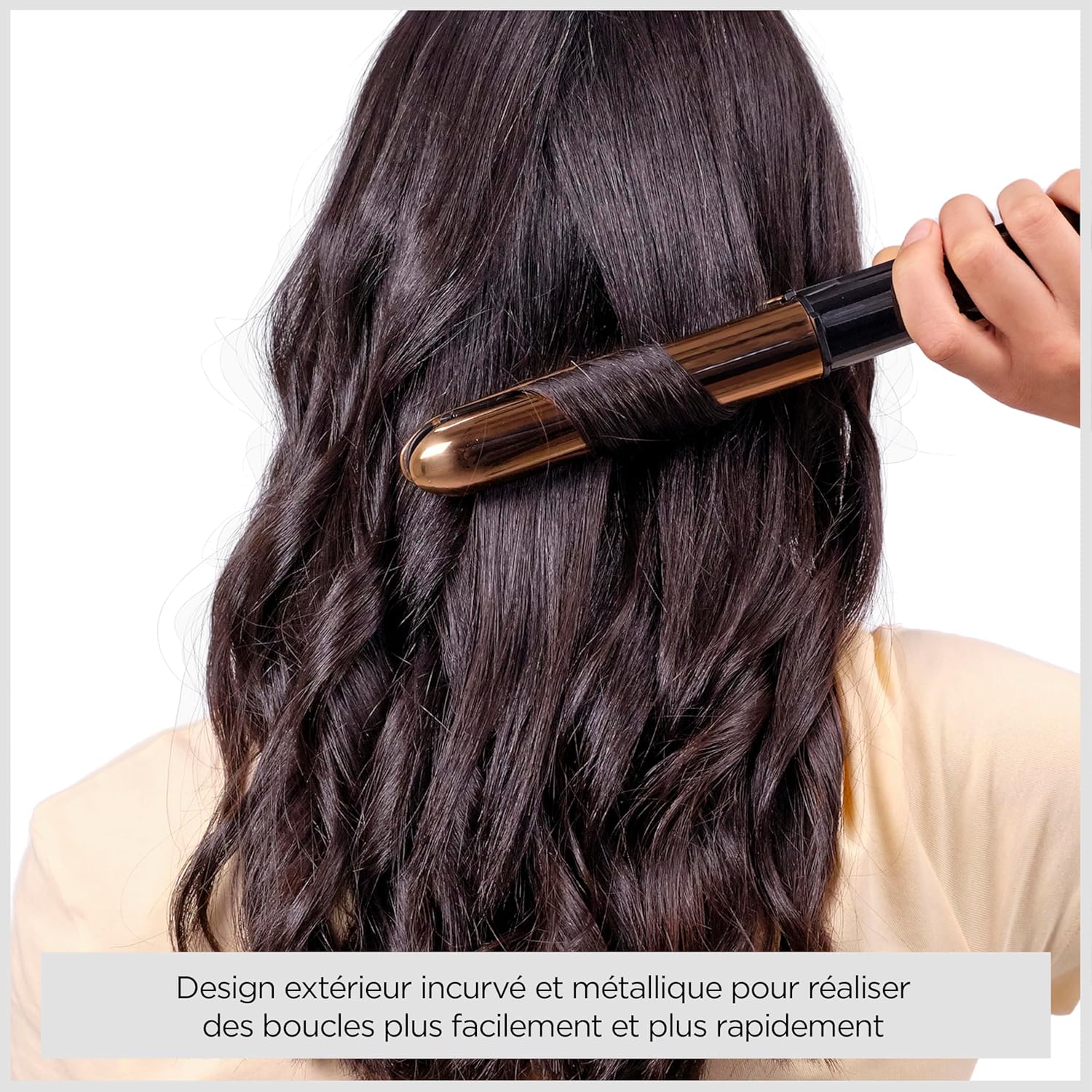 BaByliss - Straight And Curl Brilliance - plaques titane, ionique, 5 températures, chauffe rapide - ST482E