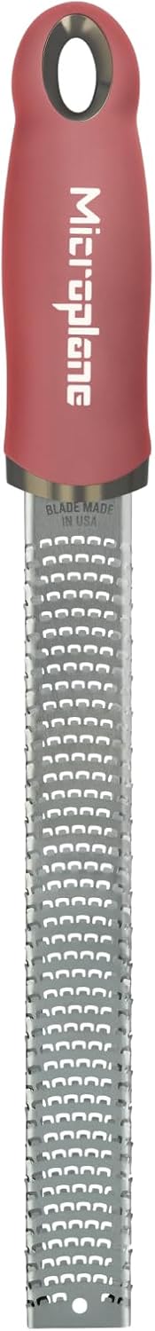 Microplane - Râpe Zesteur Rose - lame fine - Agrumes, parmesan, USA