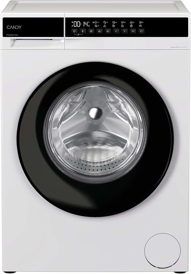 Candy - EY série - 85x60x47 cm - 7kg, 1200trs, Classe A, éco, blanc - EY27SB7-S