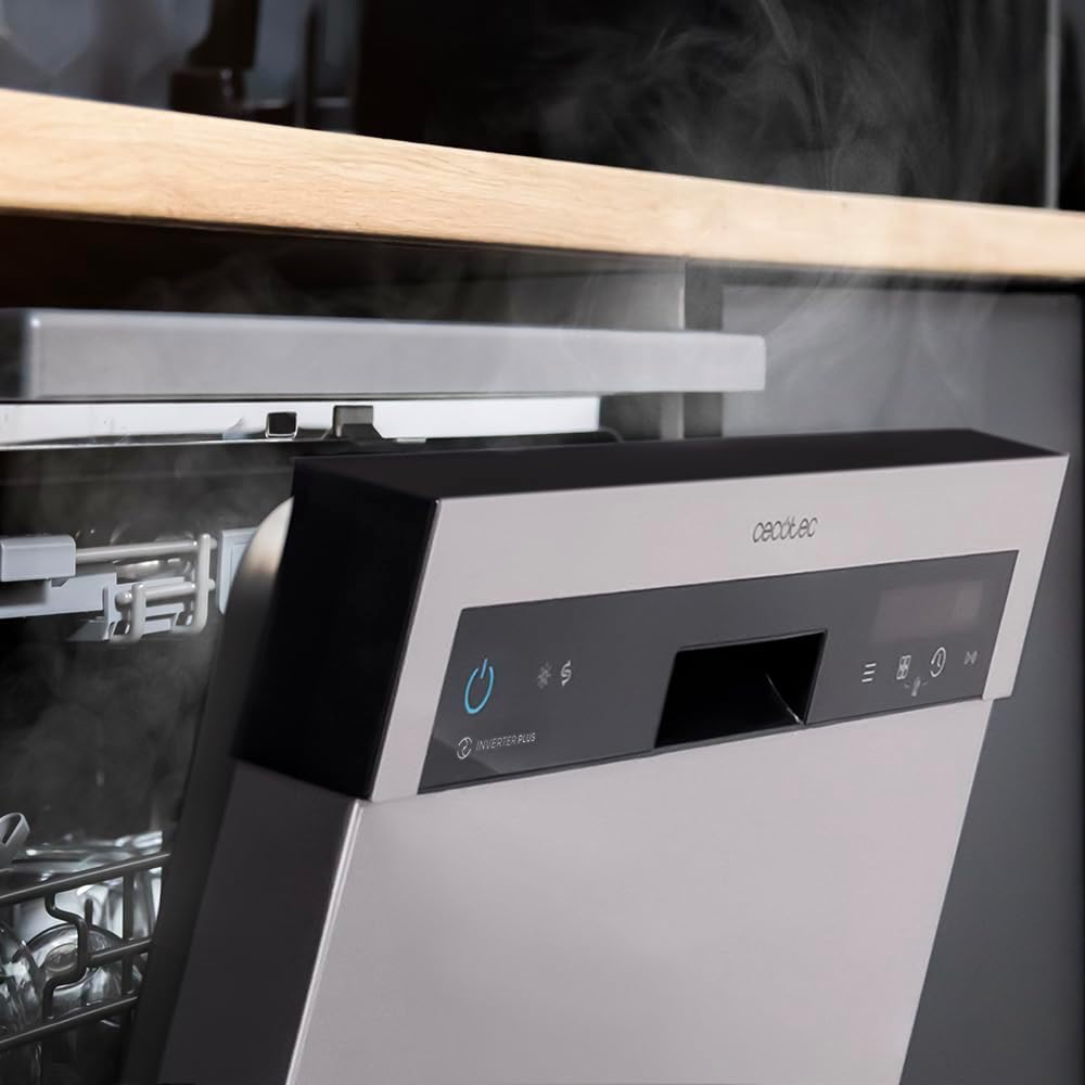 Cecotec - Bolero Aguazero 6500 - 60 cm - 15 couverts, 3 paniers, 6 programmes