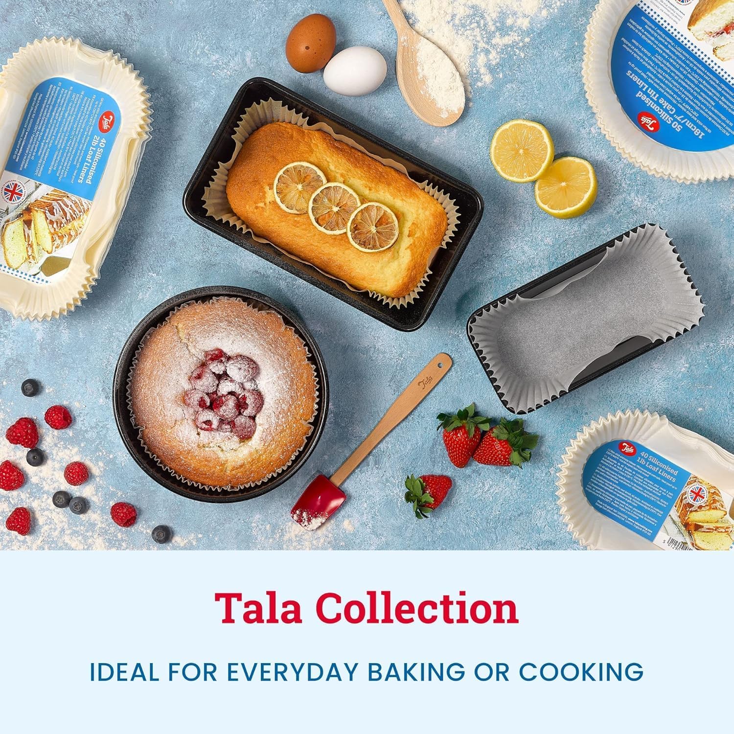 Tala - Billes de cuisson en céramique - 700g Ø32cm - réutilisables, résistantes à la chaleur