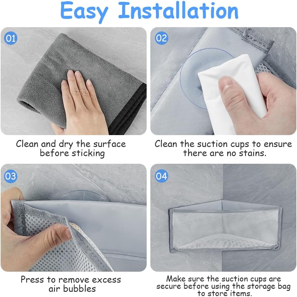 Sac de rangement jouet - filet baignoire - séchage rapide, sans perçage