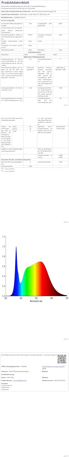 Miroir mural de salle de bain - éclairage LED, tactile, 70x50 cm, 3 couleurs