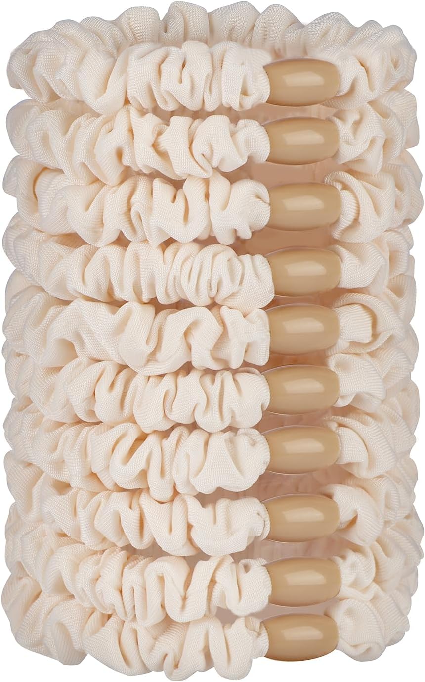 JessLab - chouchous soie satin lot de 10 - doux sans dommage