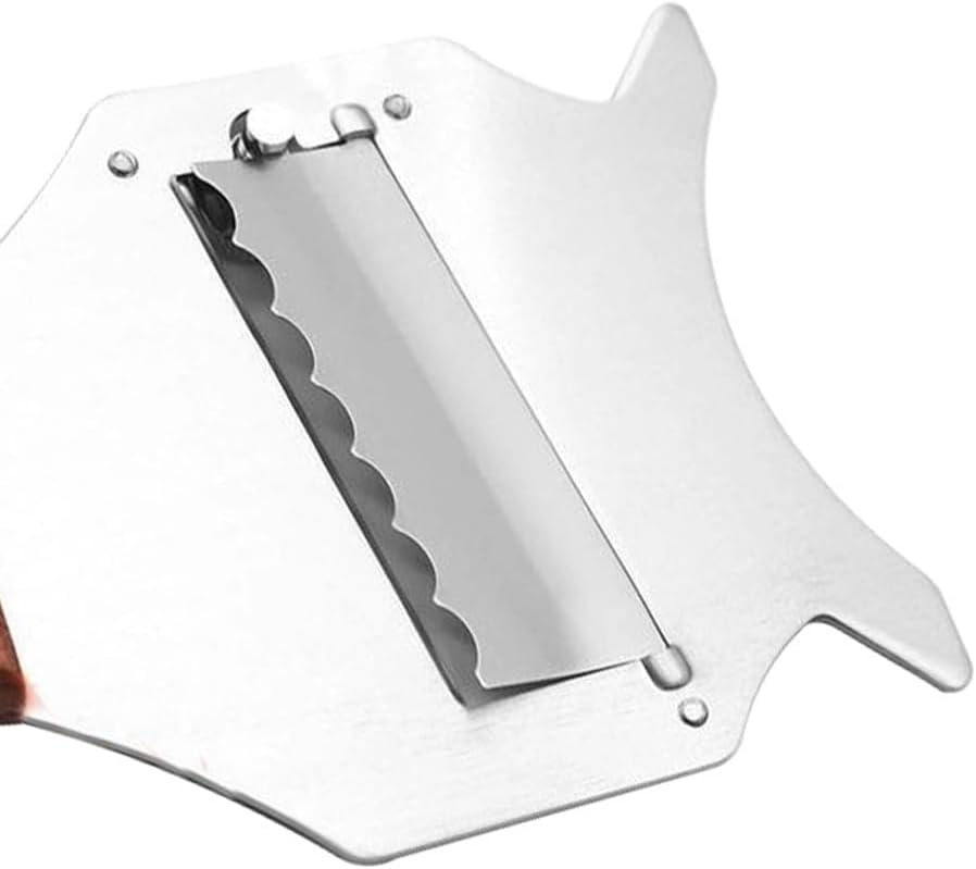 Trancheuse à truffes inox, poignée bois, lame réglable, trou suspendu, Tokaneit