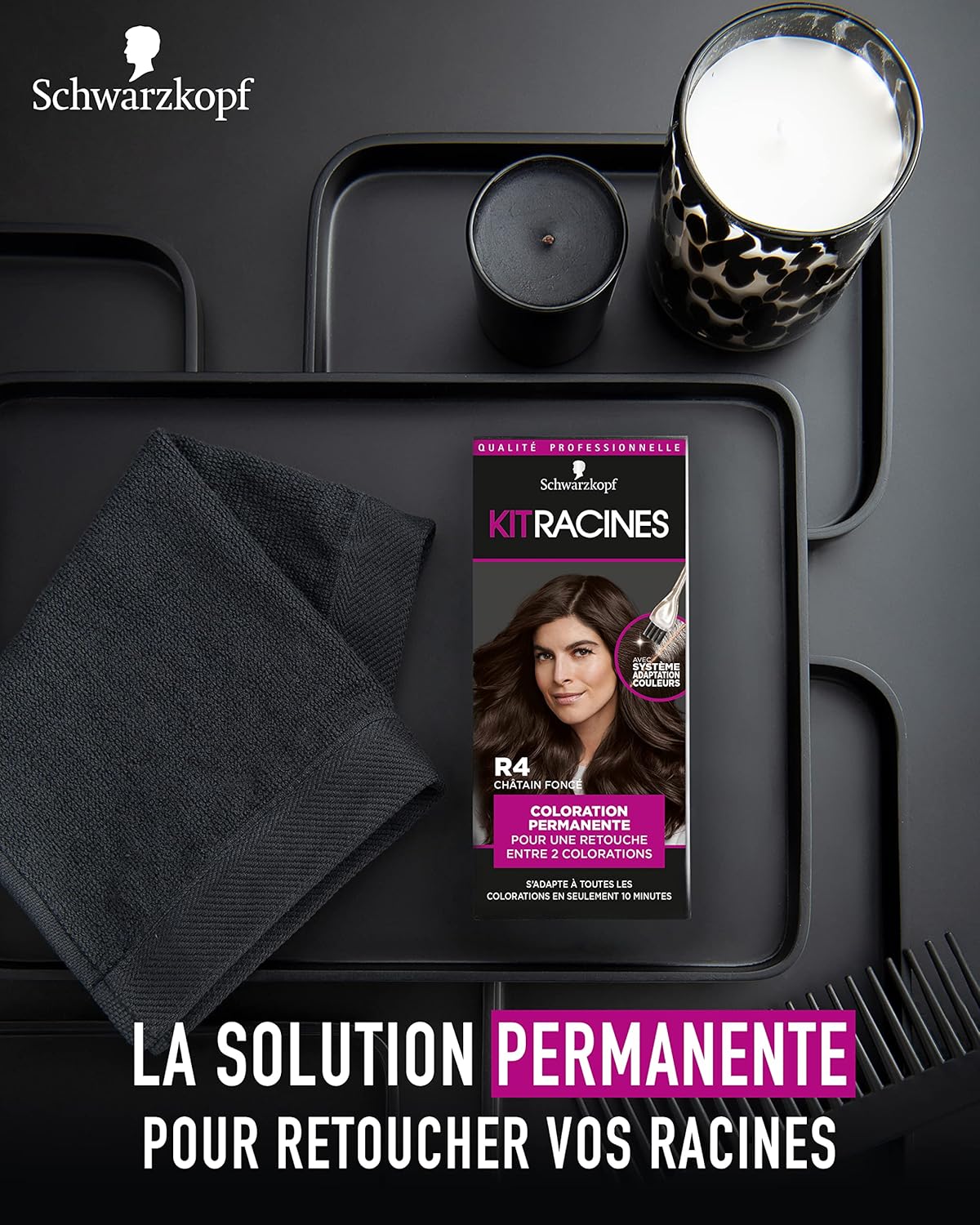 Schwarzkopf - Kit Racines - soin nourrissant - couverture blanche - R4