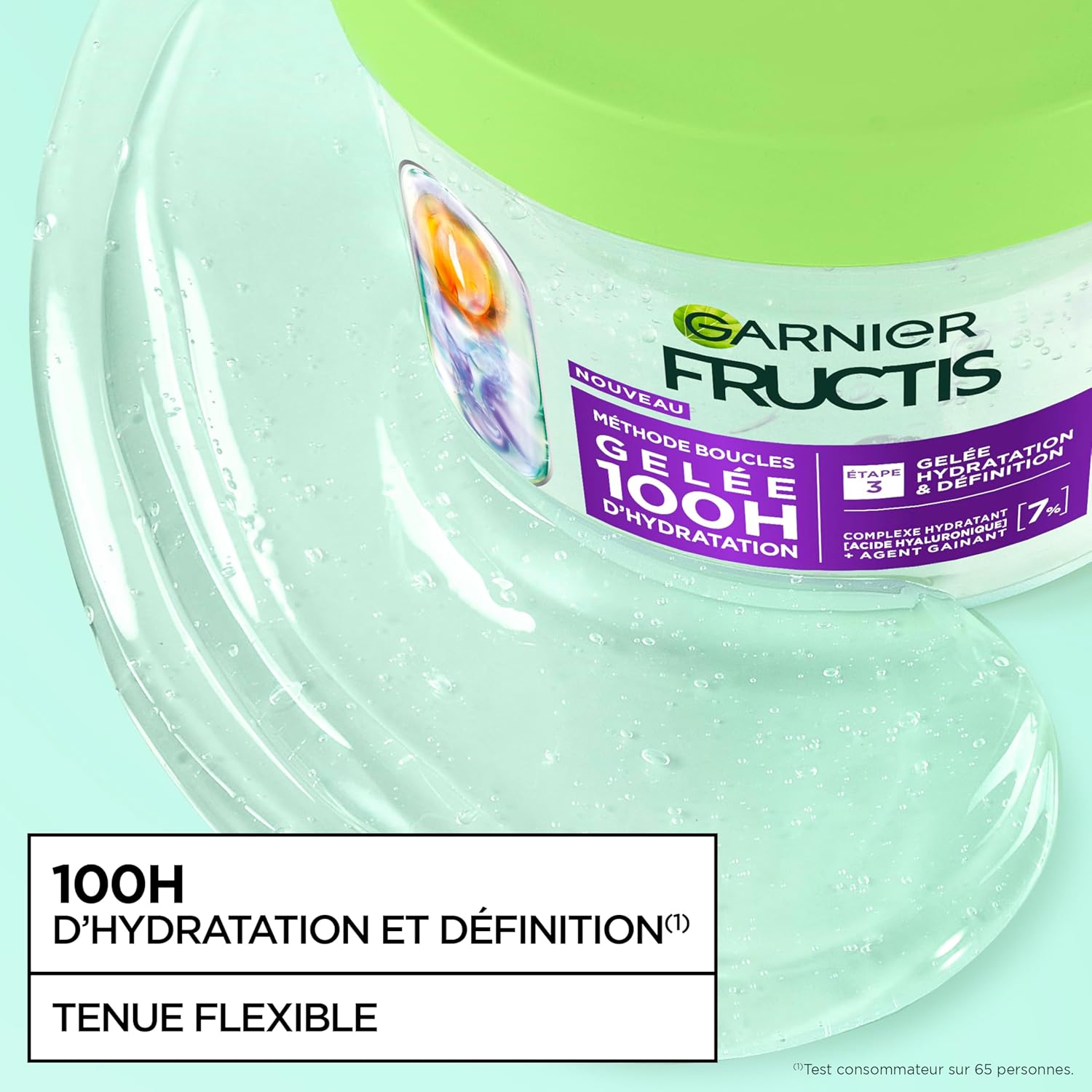 Garnier - Fructis Méthode Boucles - 370ml - gelée hydratante et définissante cheveux bouclés