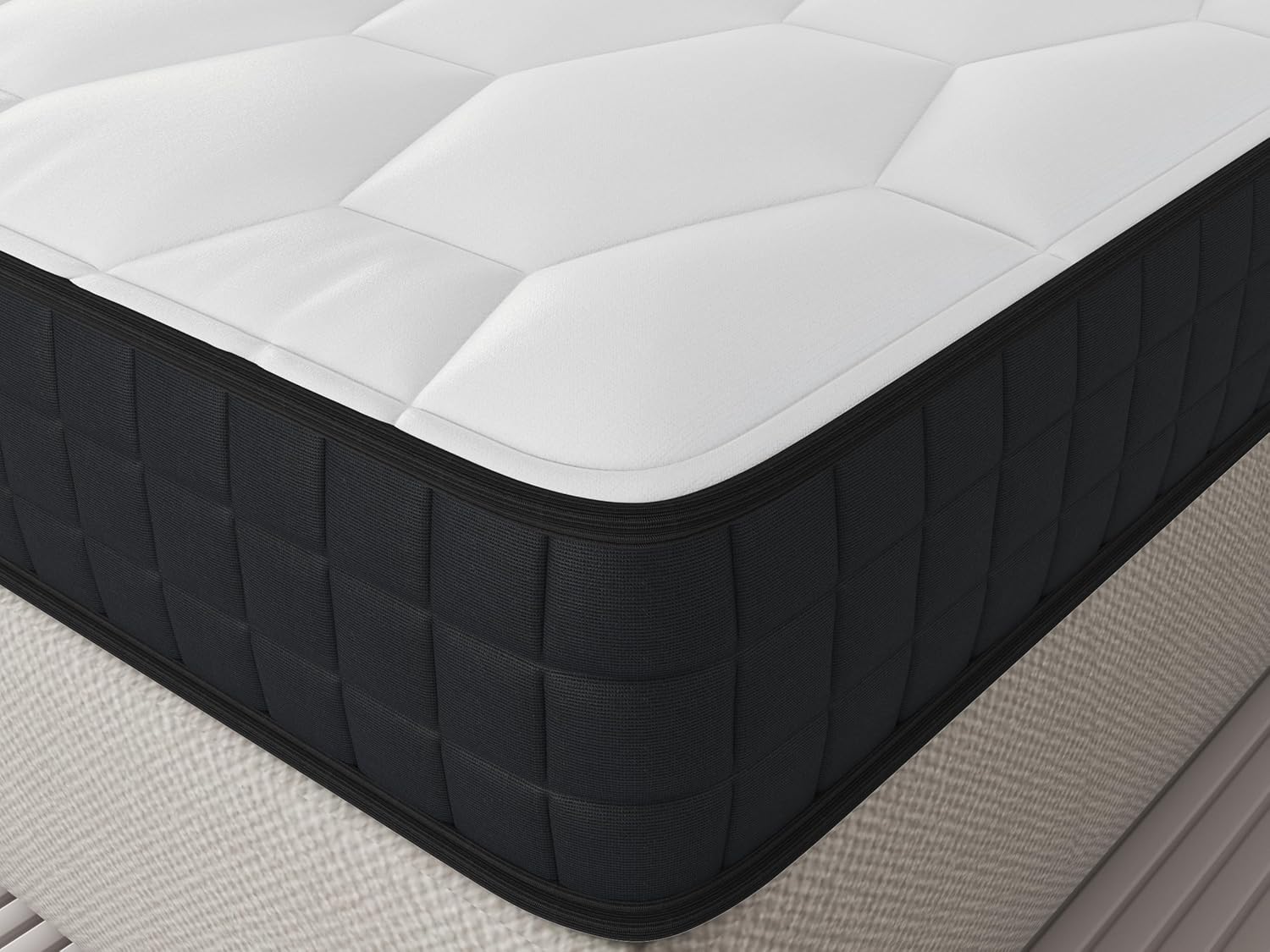 Matelas - mousse moelleuse, 90x190x14 cm, confortable, respirant