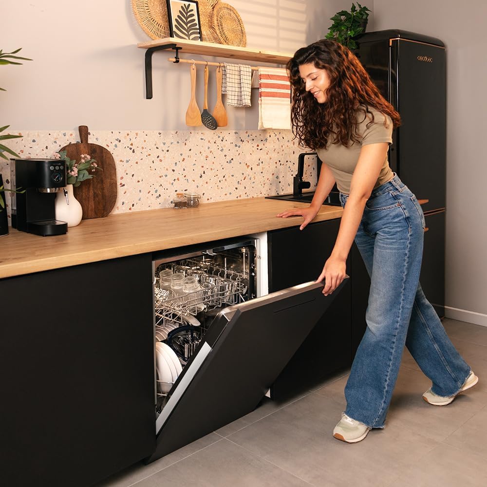 Cecotec - Bolero Aguazero série 60cm - 12 couverts, 7 programmes, 1850W, départ différé - 6110 Full-BI