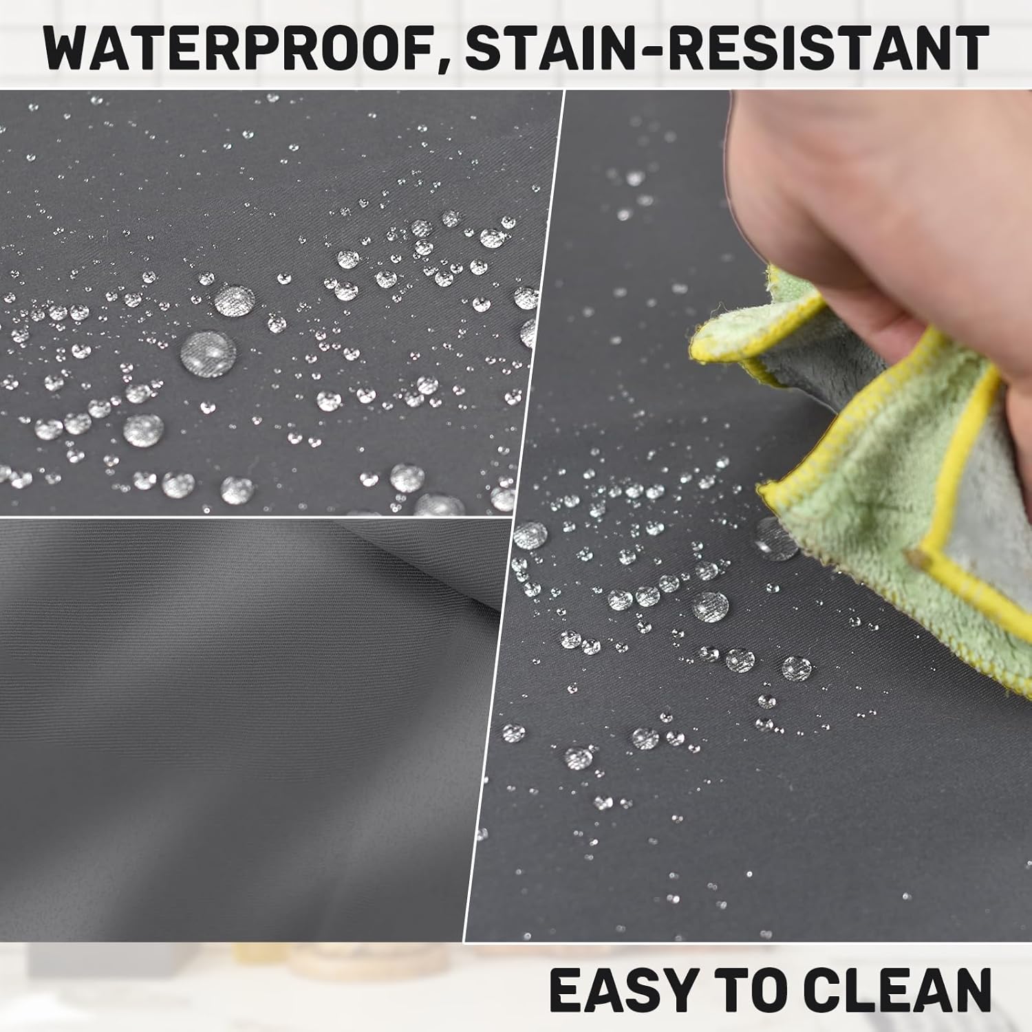 Tablier de Chef - lot de 2, unisexe, grandes poches, taille grande, usage professionnel