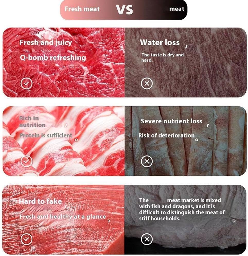 Trancheuse à Viande Manuelle - découpe fraîche/crue - idéale barbecue/marmite, usage cuisine