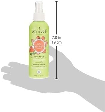 ATTITUDE - Démêlant enfant, 240mL, végan, melon & coco, lot de 2