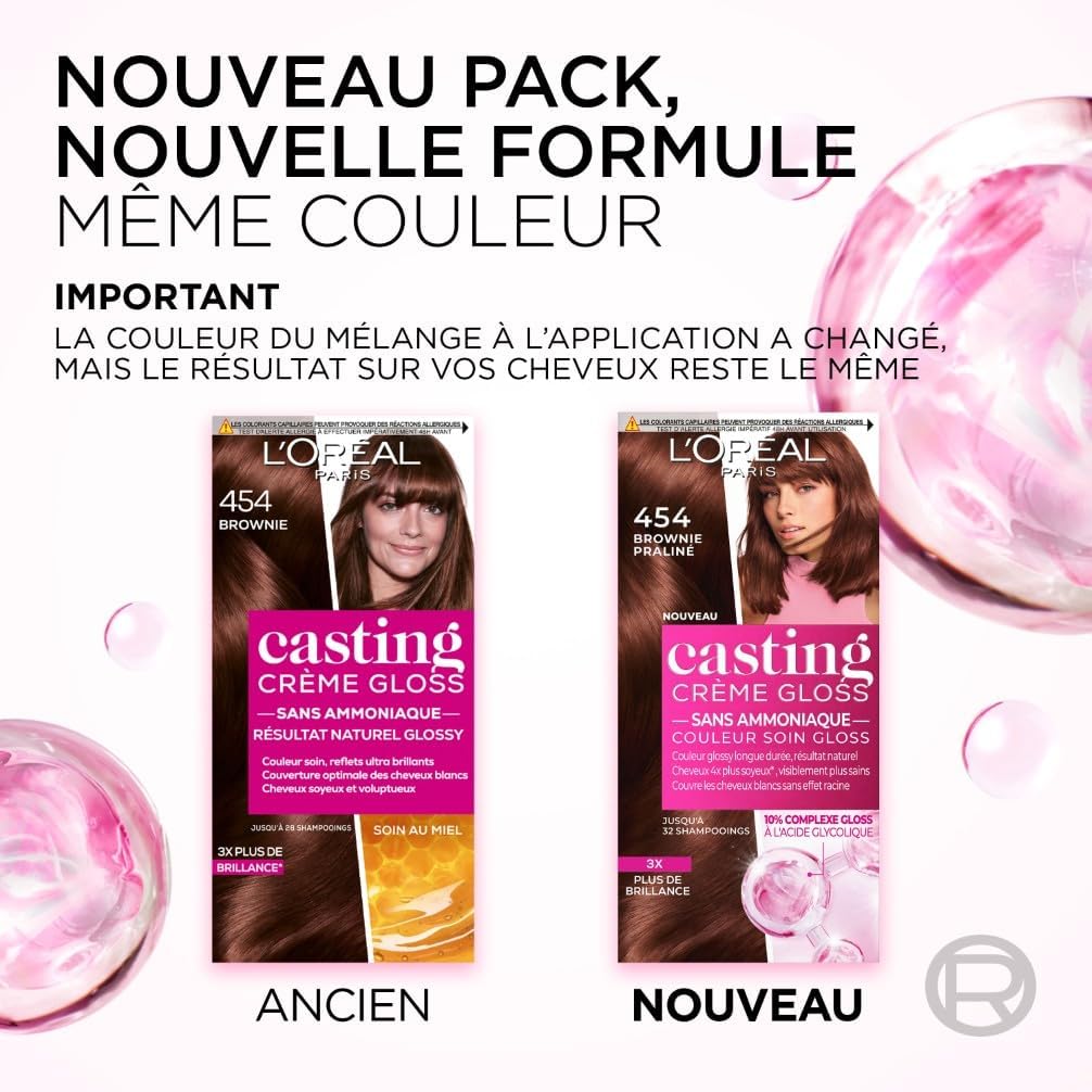 L'Oréal Paris - Casting Crème Gloss - soin sans ammoniaque, nuance Cerise Noire 3.60