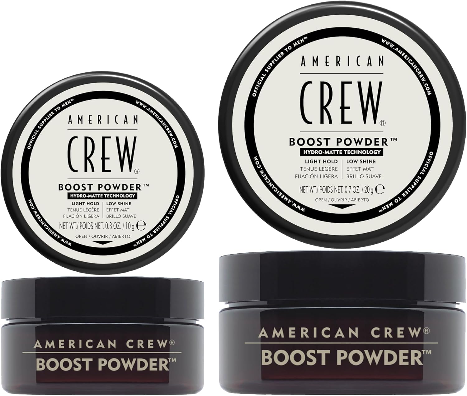 American Crew - Boost Powder - 10g - Poudre coiffante mate, volume, tous cheveux