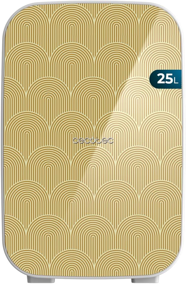 Cecotec - Bolero MiniCooling 25L - 41x40x34 cm - Frigo portable, 7-65°C, chauffage/refroidissement, 12V-220V, transport 