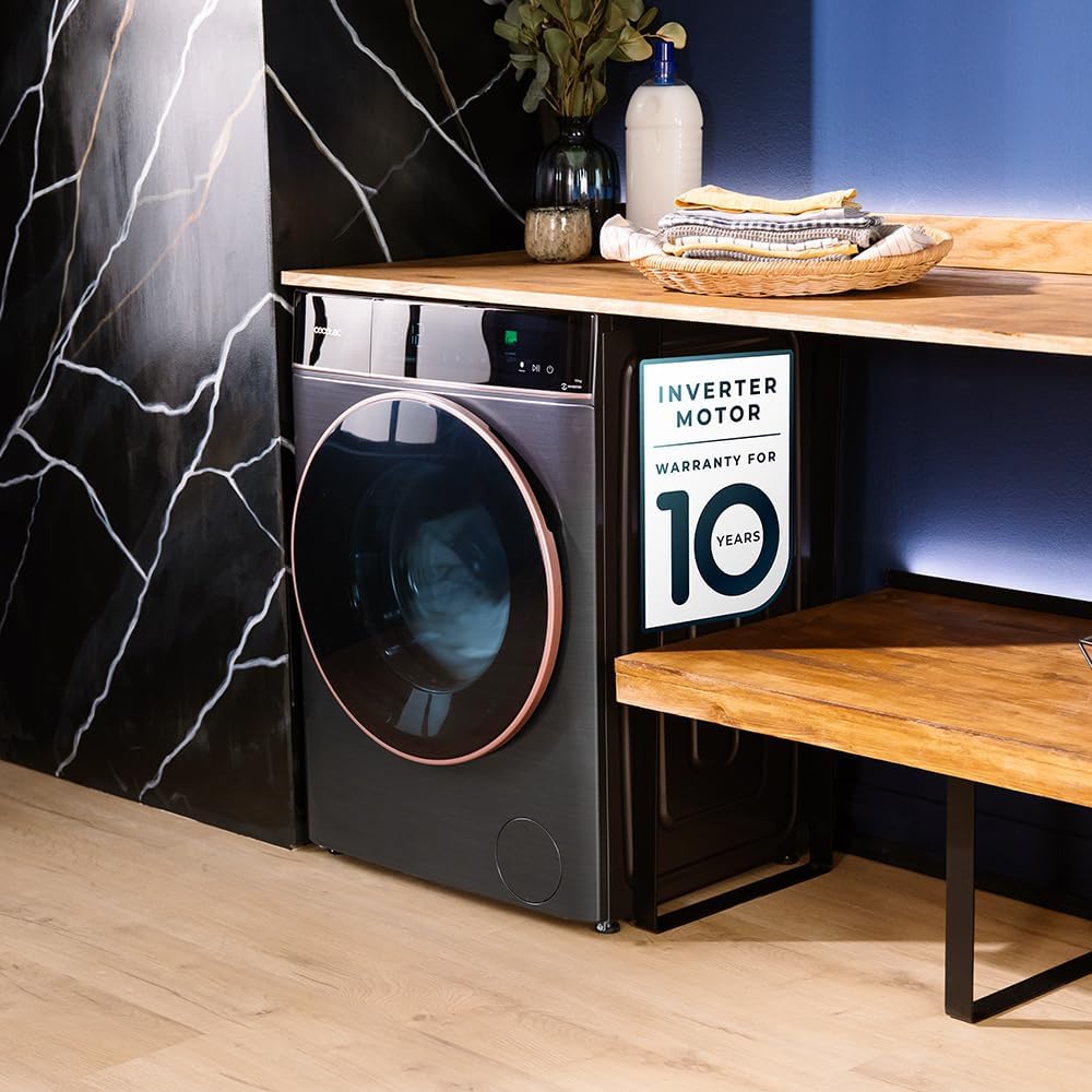 Cecotec - Bolero DressCode série - 10 kg, 1400 tr/min, écran 10,3