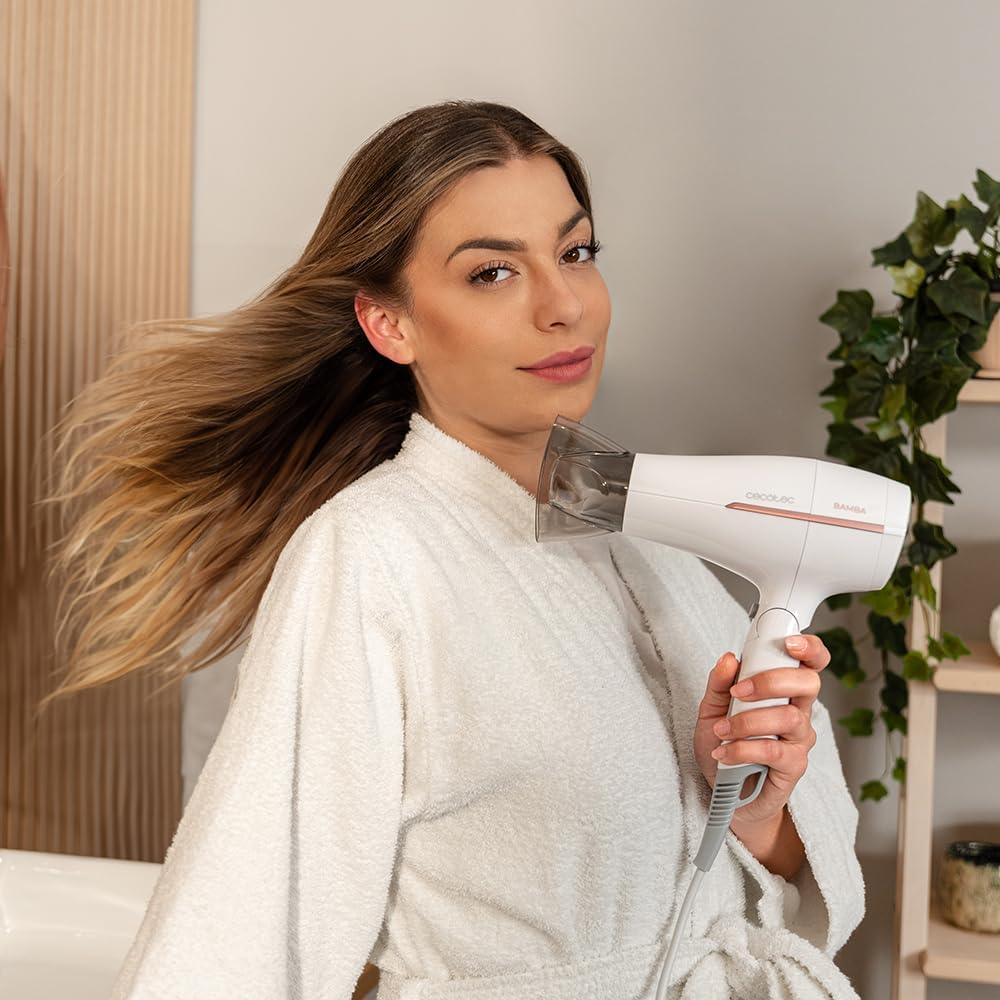 Cecotec - IoniCare Power&Go Heaven - compact pliable - 2000W, 2 vitesses