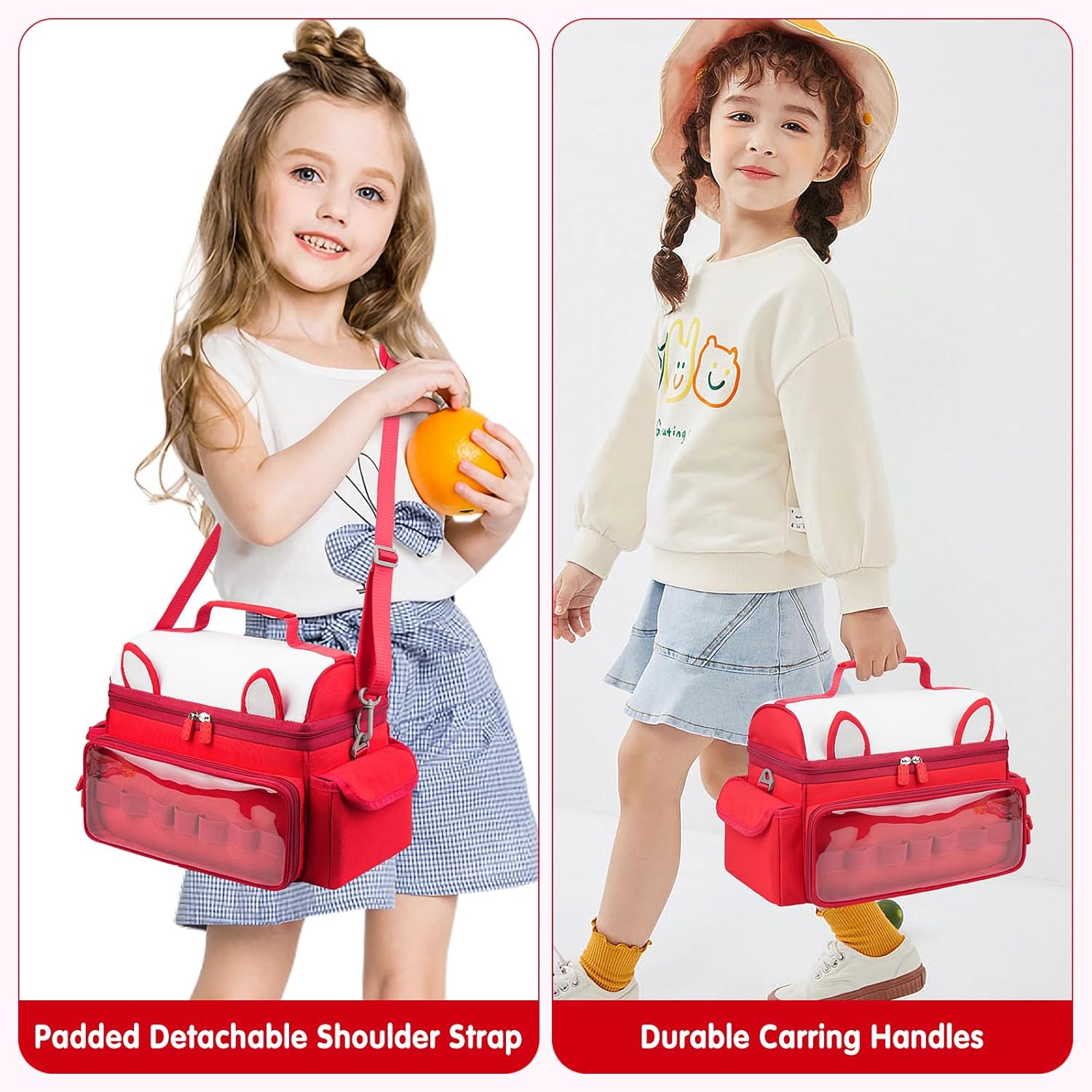 Étui de transport - pour Toniebox 1/2 - rangement figurines, casque