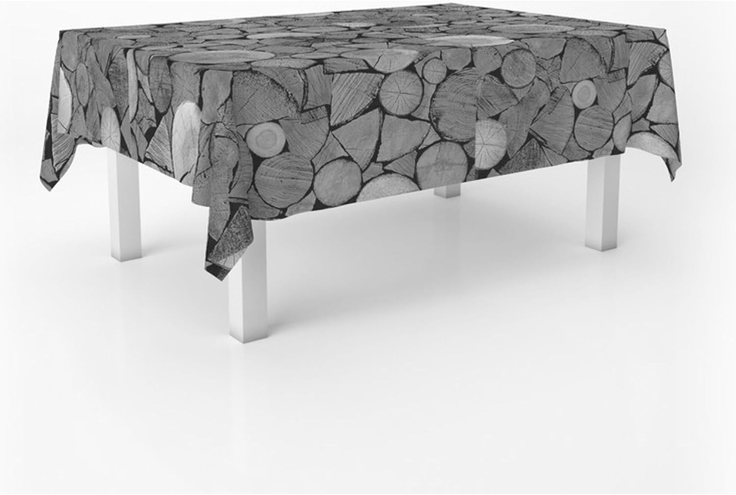 Nappe en toile cirée - ronde 140 cm - résistante, imperméable, antitaches