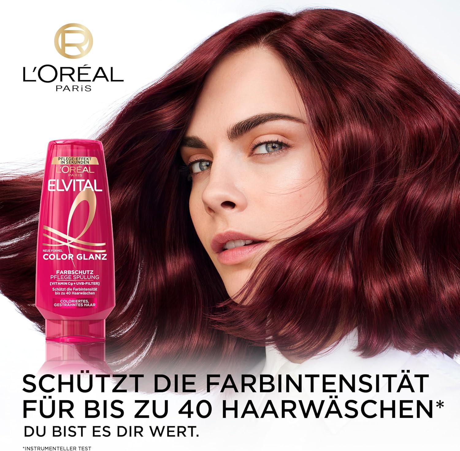 L'Oréal Paris - Elvital Kit soins - 300/250/300ml - cheveux colorés, shampoing, après-shampoing, masque