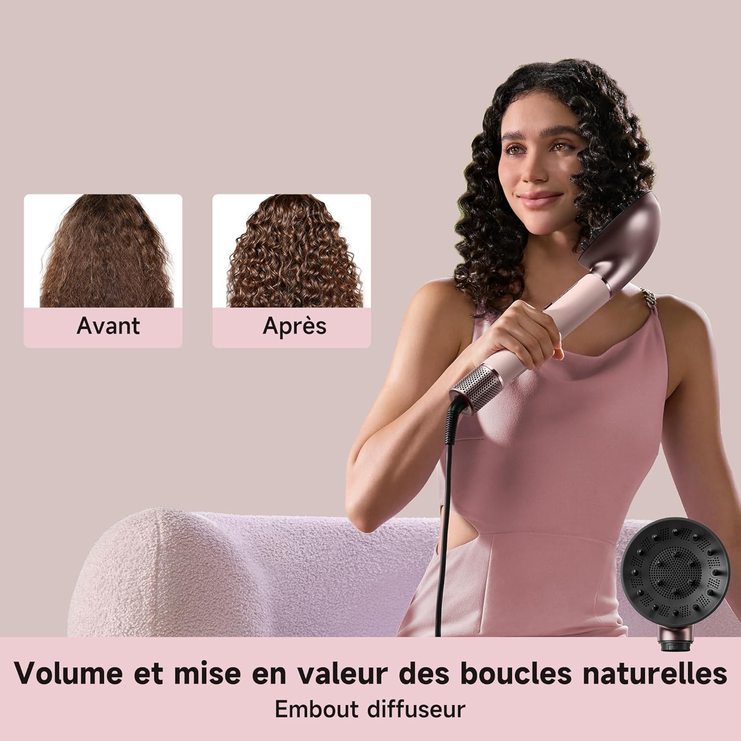 DREAME - AirStyle Era - multifonction 8-en-1 - séchage, lissage, volume, air froid